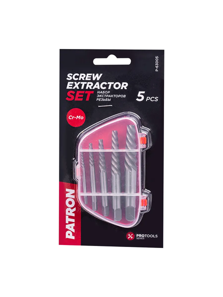 Набор экстракторов Patron P-63005