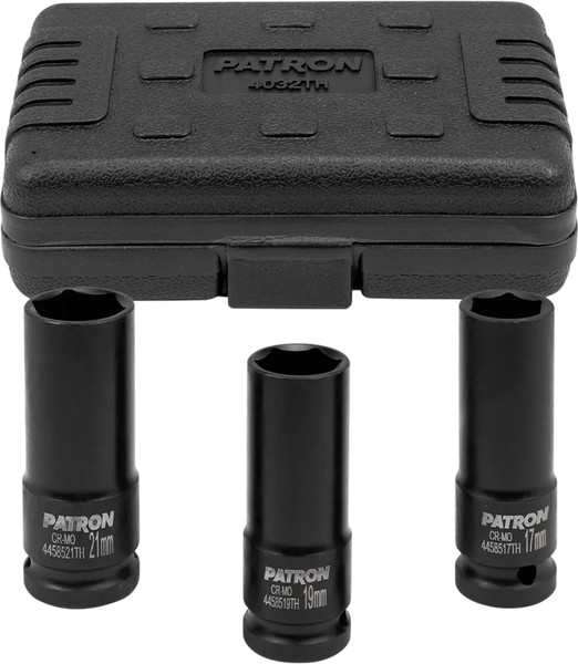 Набор головок слесарных Patron 64 689 / P-4032TH - фото