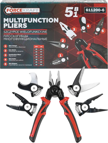 Плоскогубцы ForceKraft FK-611200-6