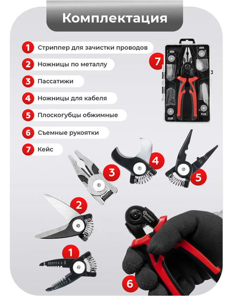 Плоскогубцы ForceKraft FK-611200-6