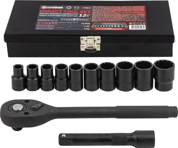 Универсальный набор инструментов ForceKraft FK-4122-9 - фото