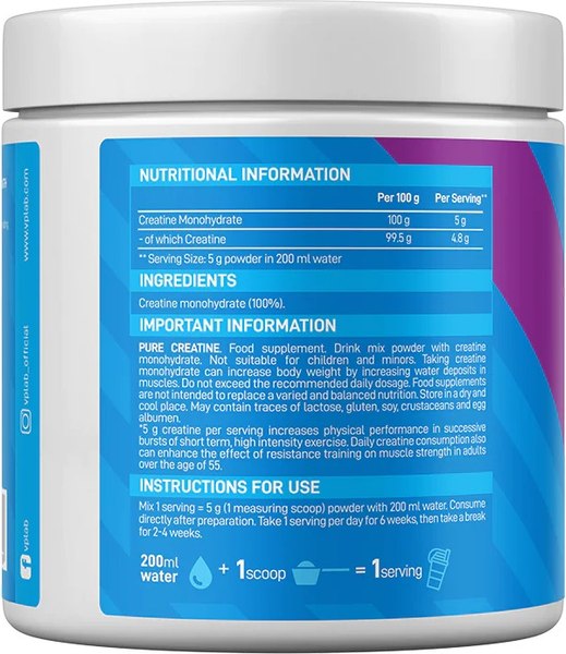 Креатин Vplab Без вкуса