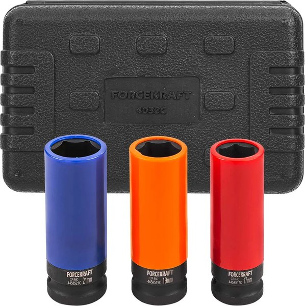 Набор головок слесарных ForceKraft FK-4032C - фото