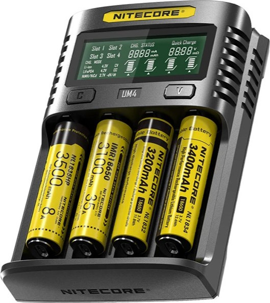 Зарядное устройство для аккумуляторов Nitecore UM4 / 18265