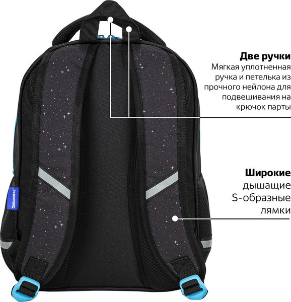 Школьный рюкзак Brauberg Optima. Open Space / 272095