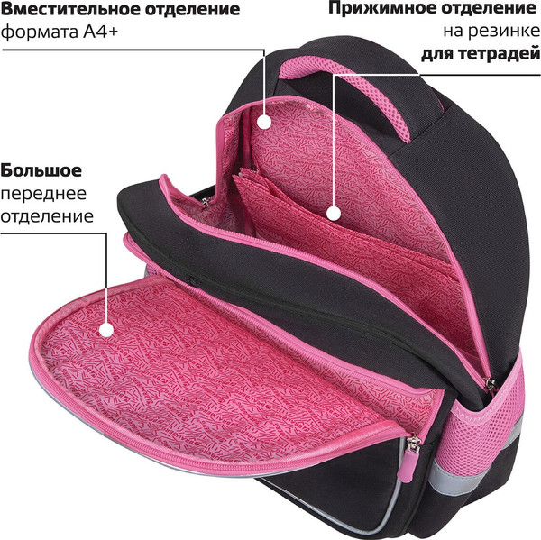 Школьный рюкзак Brauberg Favour. Don't Wake Up / 272058