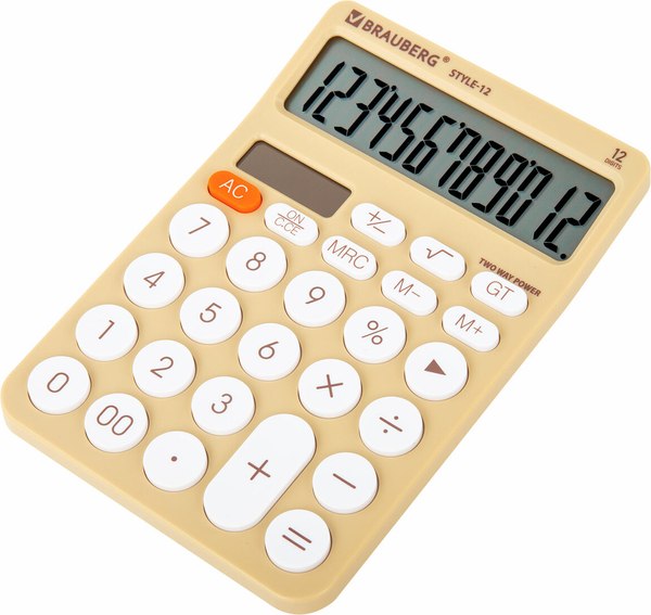 Калькулятор Brauberg Style 12-BG / 272967