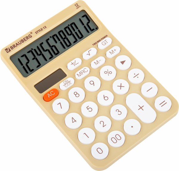 Калькулятор Brauberg Style 12-BG / 272967