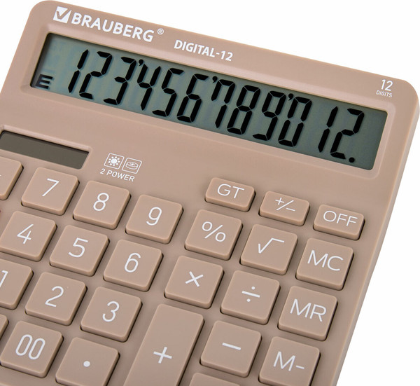 Калькулятор Brauberg Digital 12-BG / 272970