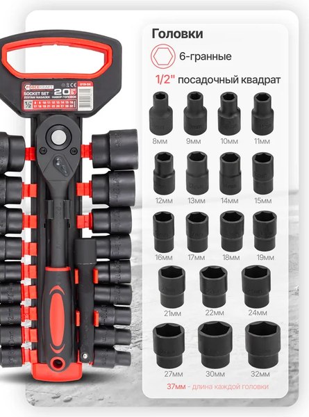 Универсальный набор инструментов ForceKraft FK-019-5K