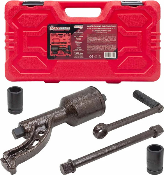 Гайковерт ручной ForceKraft FK-34114103 HS - фото