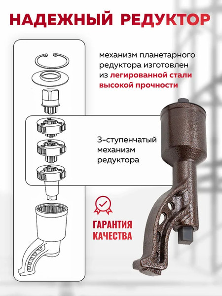 Гайковерт ручной ForceKraft FK-34114103 HS