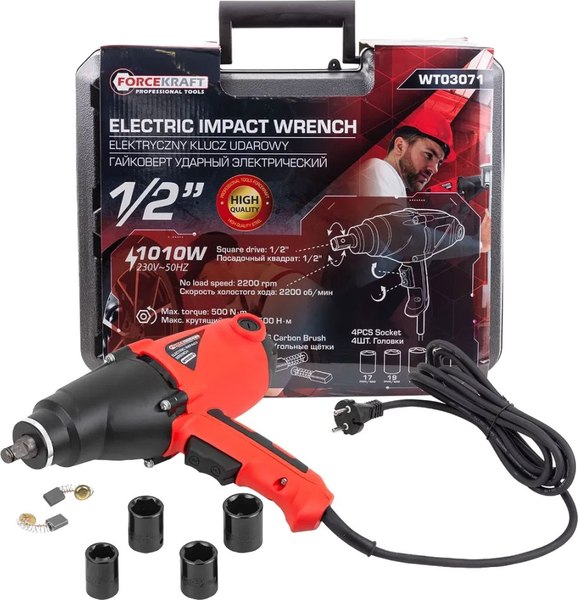 Гайковерт ForceKraft 60 034 / FK-WT03071 - фото