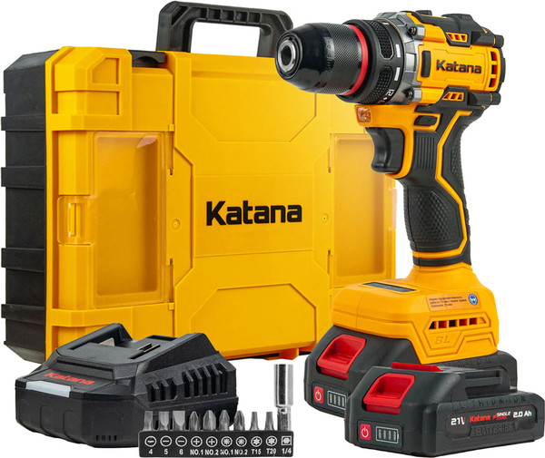 Аккумуляторная дрель-шуруповерт Katana HD Line BCD5501 / KBCD5501.00 - фото