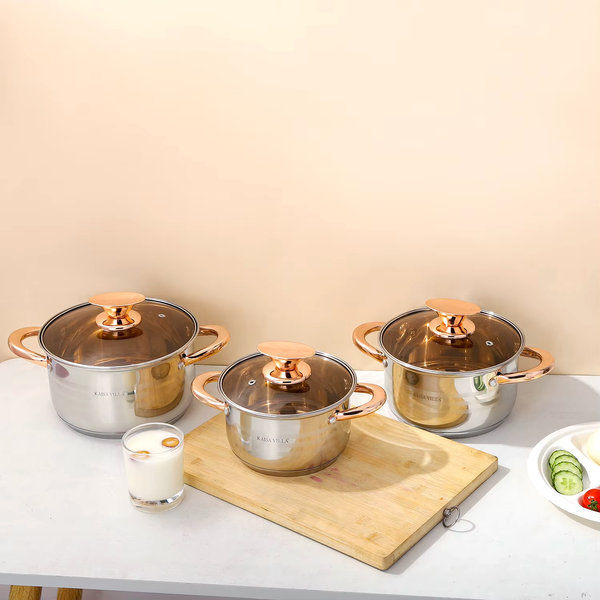 Набор кастрюль Kaisa Villa KV-1043