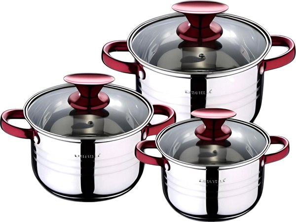 Набор кастрюль Kaisa Villa KV-6607 - фото