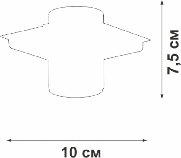 Точечный светильник Vitaluce V6502-0/1PL
