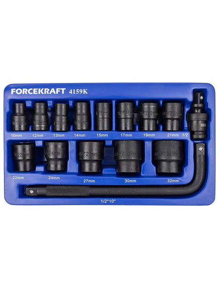 Набор головок слесарных ForceKraft 58 505 / FK-4159MPB