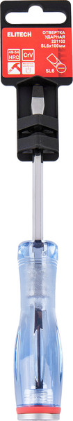 Отвертка Elitech 221102 / 207158