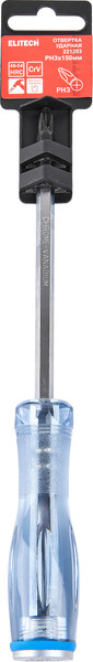 Отвертка Elitech 221203 / 207163