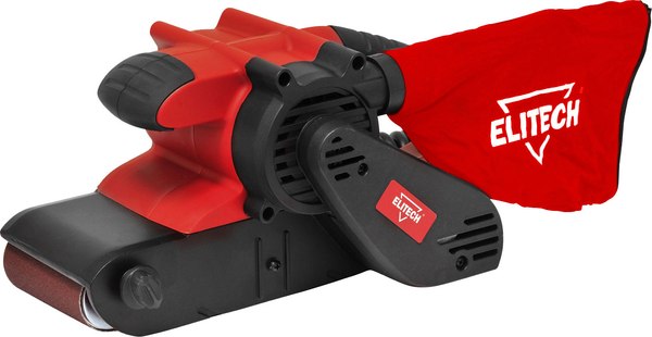 Ленточная шлифовальная машина Elitech МШЛ 1210Э / 204505 - фото