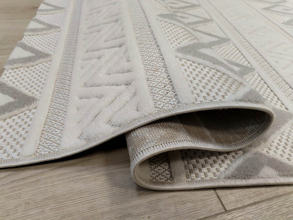 Ковер Radjab Carpet Сканди Сизаль Прямоугольник 10926C / 12249RK