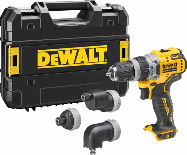 Профессиональная дрель-шуруповерт DeWalt Solo DCD703NT - фото