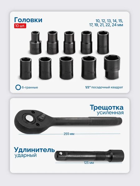 Универсальный набор инструментов Forsage F-4122-5
