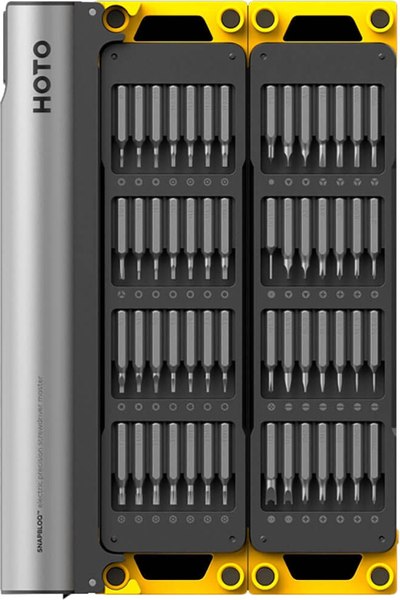 Электроотвертка HOTO SNAPBLOQ Electric Precision Screwdriver Master Set HFE0025GL (серый)