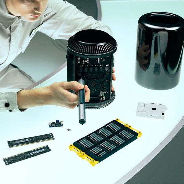 Электроотвертка HOTO SNAPBLOQ Electric Precision Screwdriver Master Set HFE0025GL (серый)