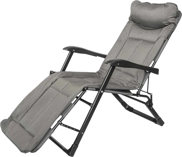 Складной шезлонг Forsage 64 519 / F-FG-HY-8000DGR - фото