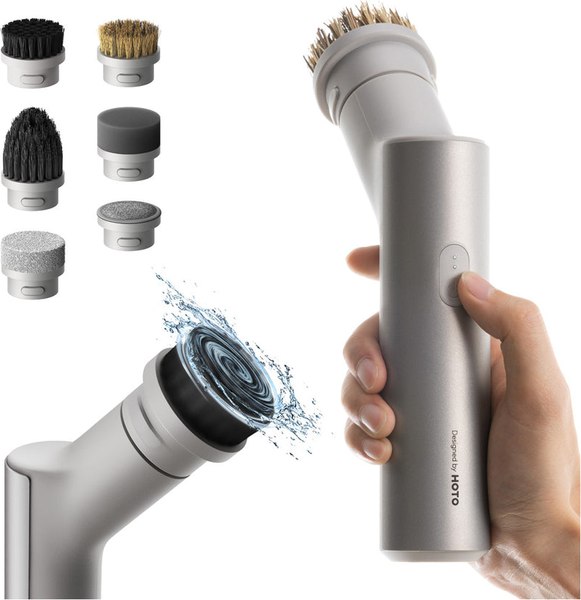 Электрощетка HOTO Electric Kitchen Scrubber HFE0029GL (серый)