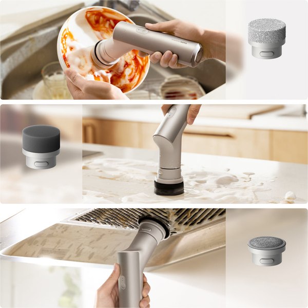 Электрощетка HOTO Electric Kitchen Scrubber HFE0029GL (серый)