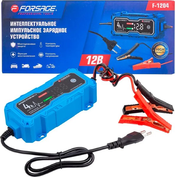 Зарядное устройство для аккумулятора Forsage F-1204