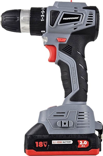 Аккумуляторная дрель-шуруповерт Profipower MKBL-18BT / E0146