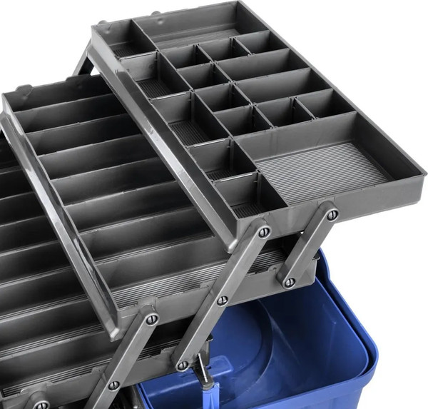 Ящик для инструментов Helios Трехполочный T-HS-3TTB-B