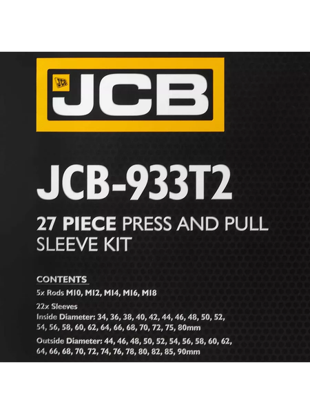 Набор автоинструмента JCB 59 107 / JCB-933T2