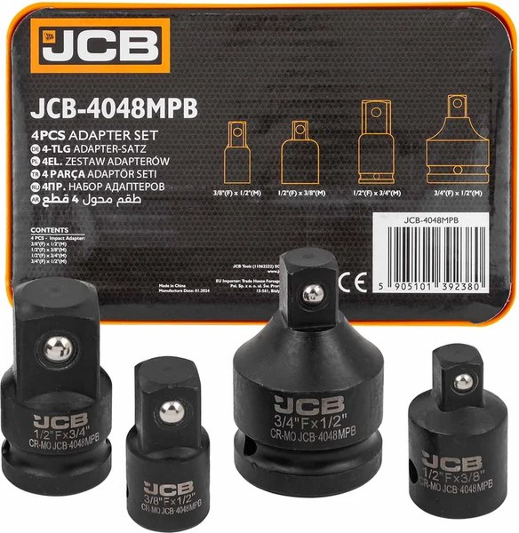 Набор адаптеров слесарных JCB JCB-4048MPB - фото