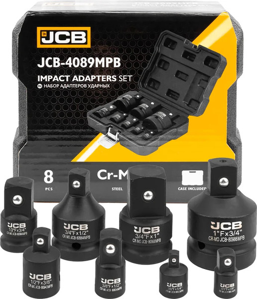 Набор адаптеров слесарных JCB 4089MPB - фото