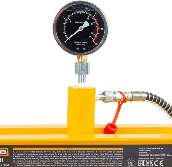 Пресс гидравлический JCB 60 397 / JCB-TY12001