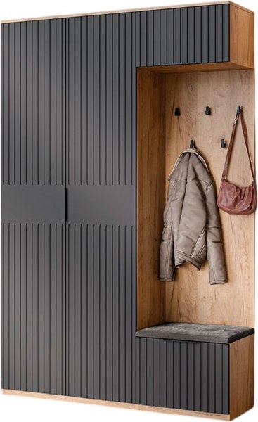 Секция в прихожую ТриЯ Хилтон №4 / 251068 - фото