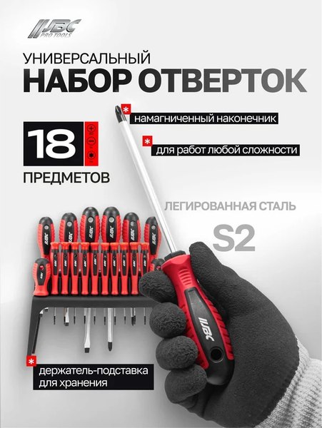 Набор отверток JBC 7018