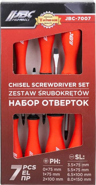 Набор отверток JBC 7007 - фото