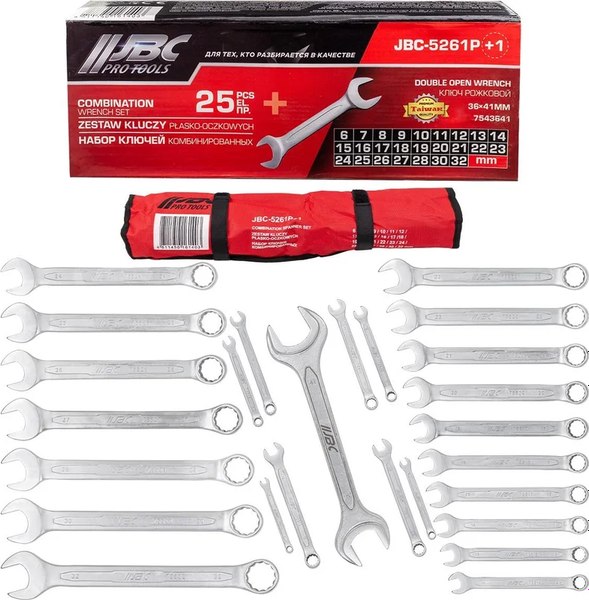 Набор ключей JBC 5261P+1 - фото