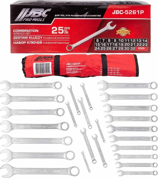Набор ключей JBC 5261P - фото
