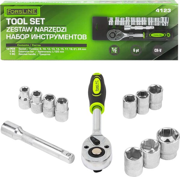 Универсальный набор инструментов ForsLine FL-4123