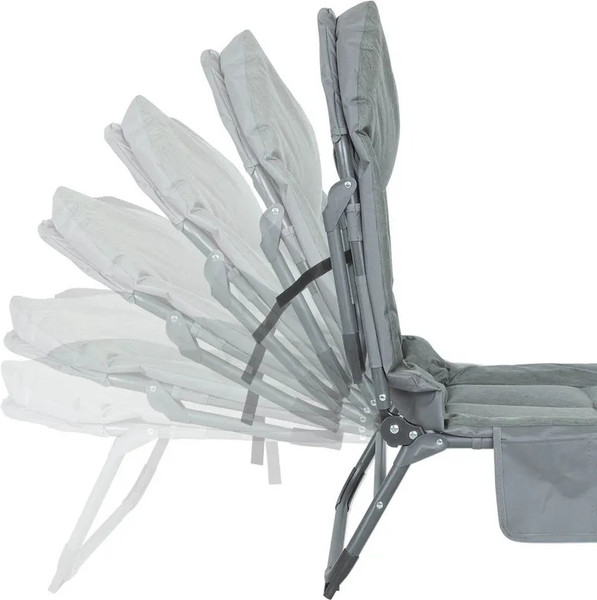 Складной шезлонг ISMA ISMA-FG-HY-8008BL