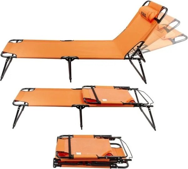 Складной шезлонг ISMA ISMA-8009J