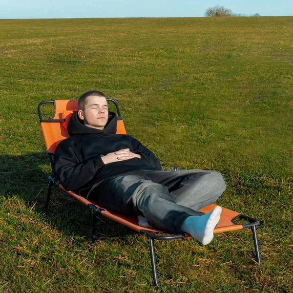 Складной шезлонг ISMA ISMA-8009J