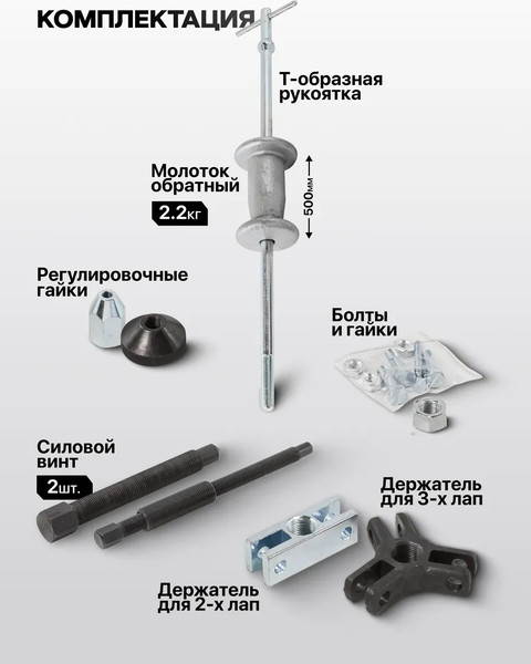 Набор съемников JBC 664A